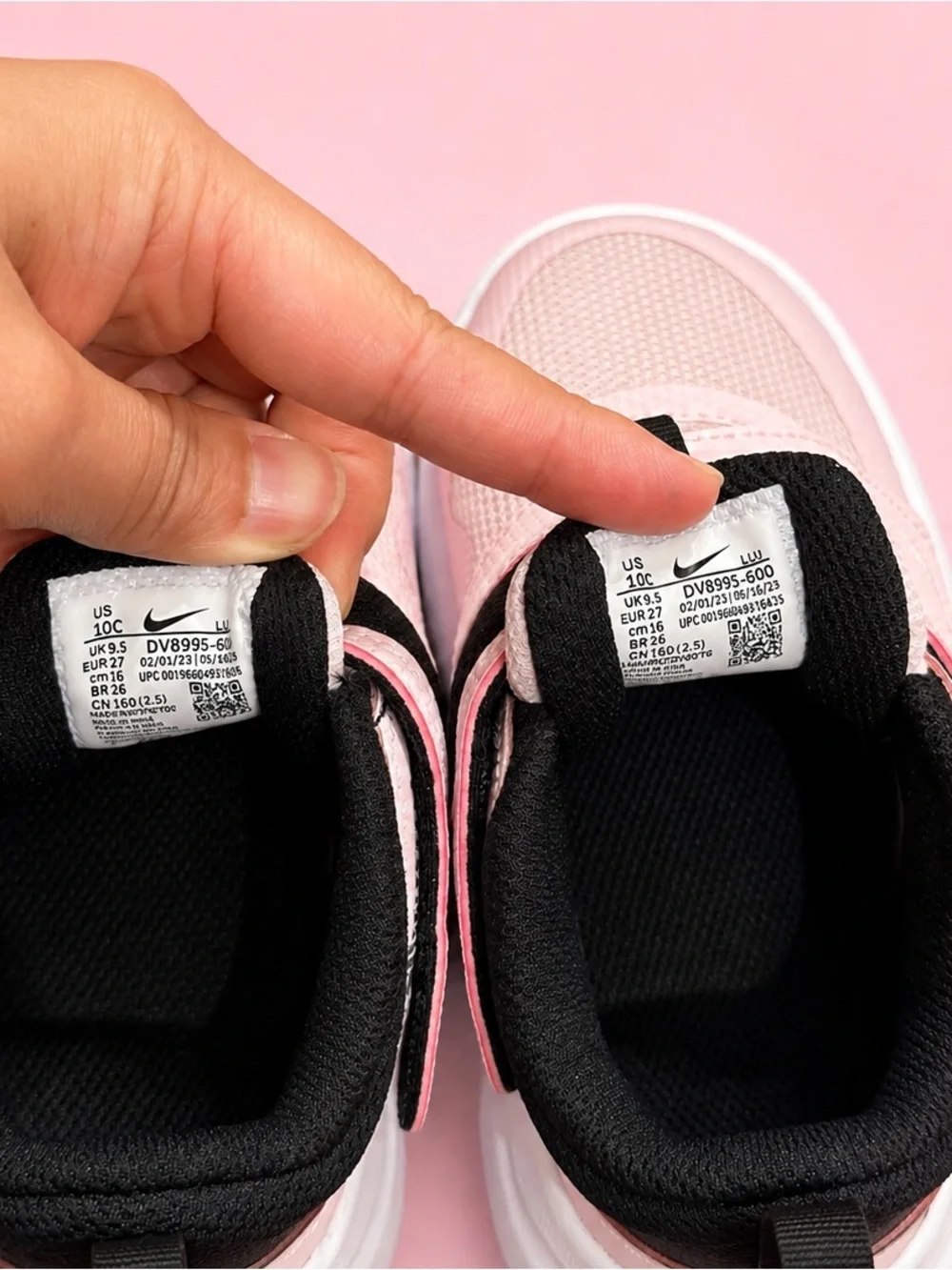Nike Team Hustle D 11 Toddler Girls Pink Sneakers Size 10C NWOT